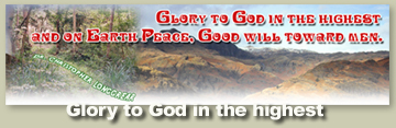 Glory to God